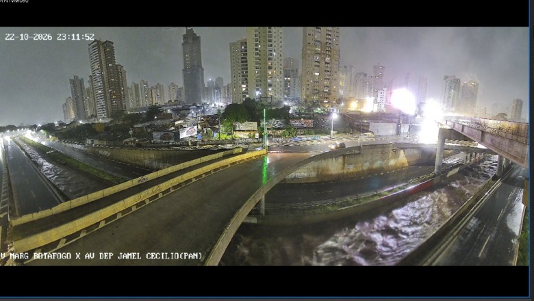 Após temporal, Goiânia amanhece com três árvores caídas e vias monitoradas