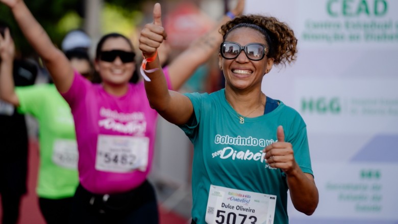 Corrida em Goiânia une percursos de 5 e 10 km à conscientização sobre o diabetes