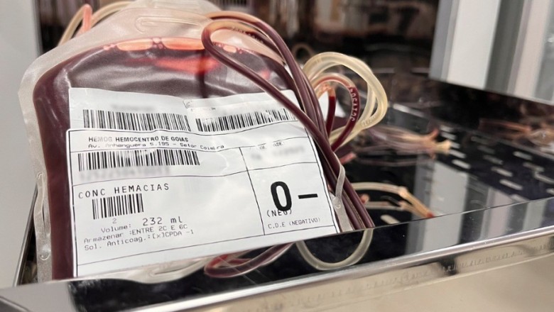 Estoques de sangue entram em nível crítico em Goiás; tipos O negativo e A negativo são prioridade