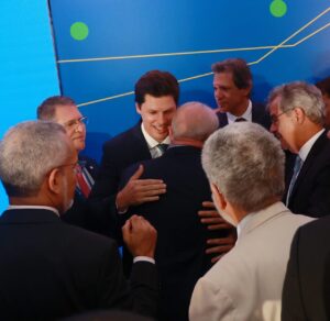 Governador em exercício, Daniel Vilela participa do maior evento de atração de investimentos da América Latina, que contou com abertura do presidente Lula